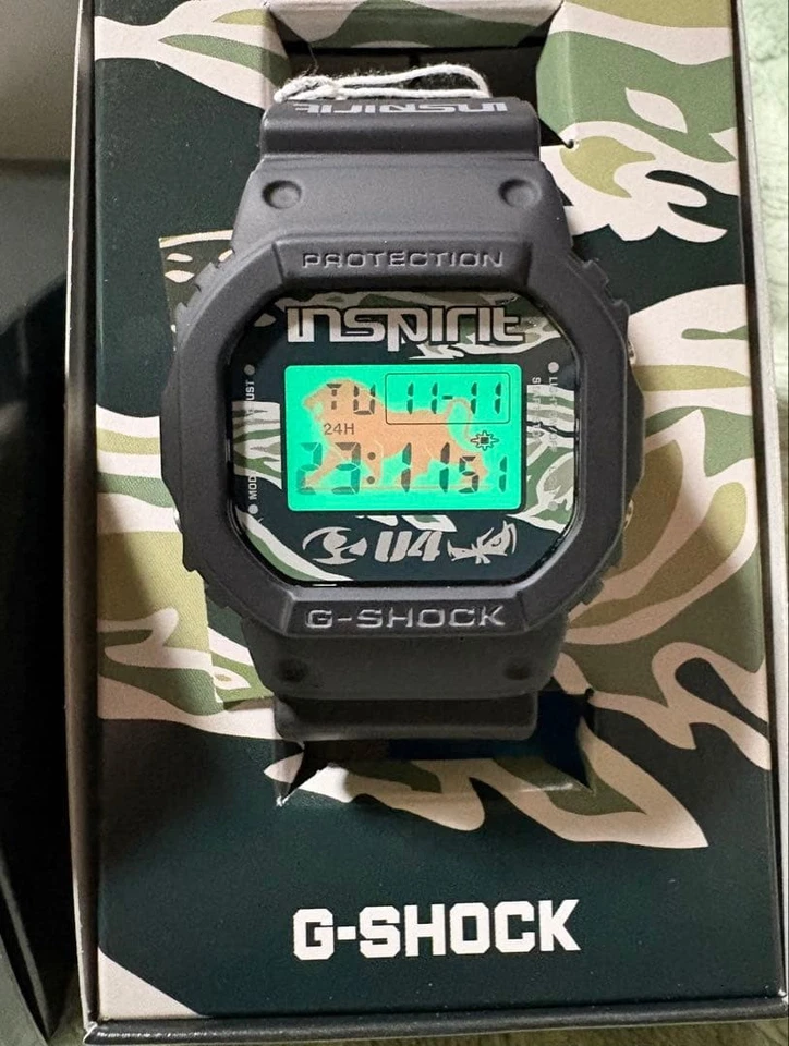 RELOJ G SHOCK DW 5600 VTIS 1TJR INSPIRIT COLABORACIÓN LIMITADA EDICIÓN ESPECIAL Foto 3 de 4