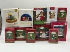 Lot of 11 Peanuts Gang Charlie Brown Snoopy Hallmark Keepsake Ornaments 2000s