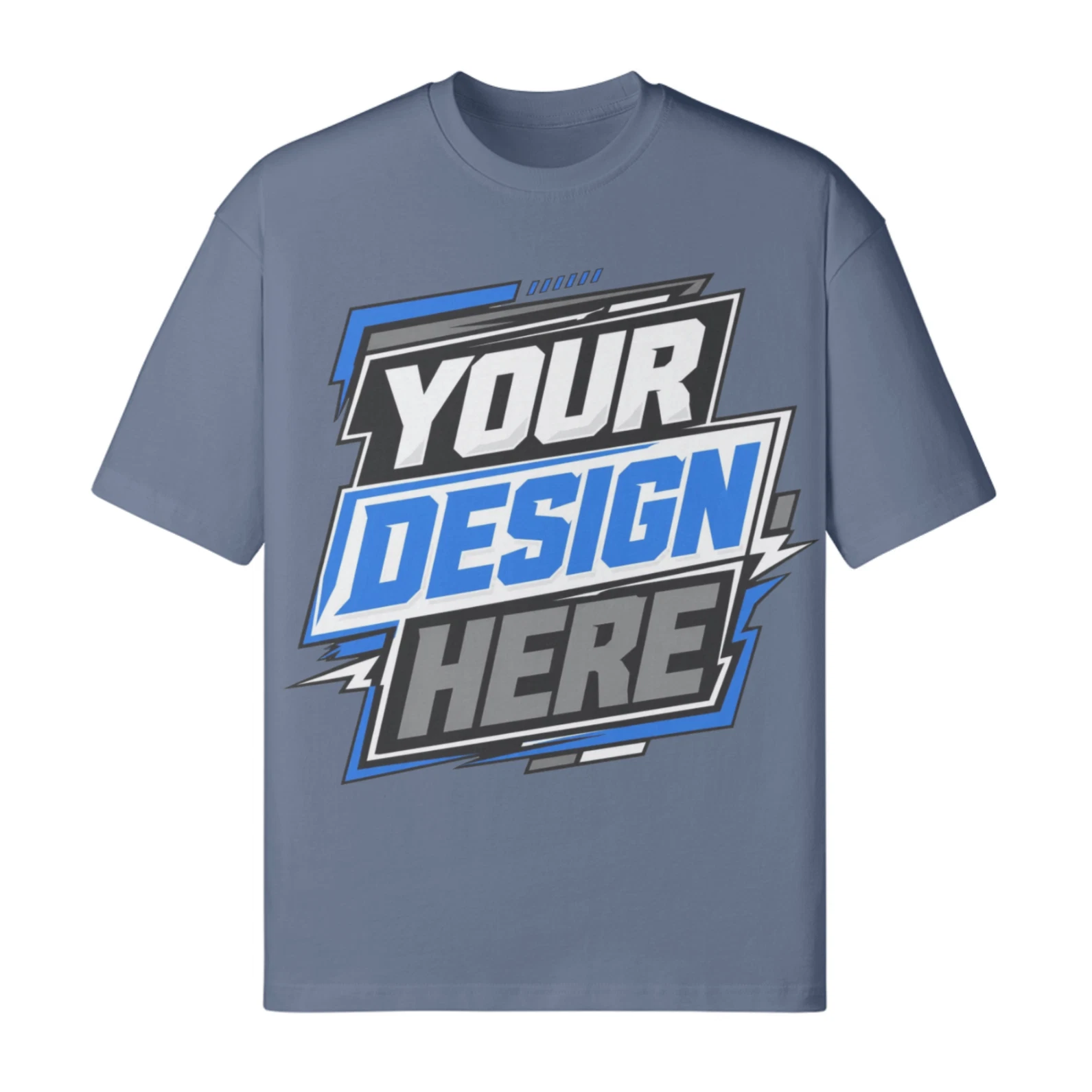 Custom Personalized T-Shirt 190 GSM | Your Image Design Text Printed Loose Fit