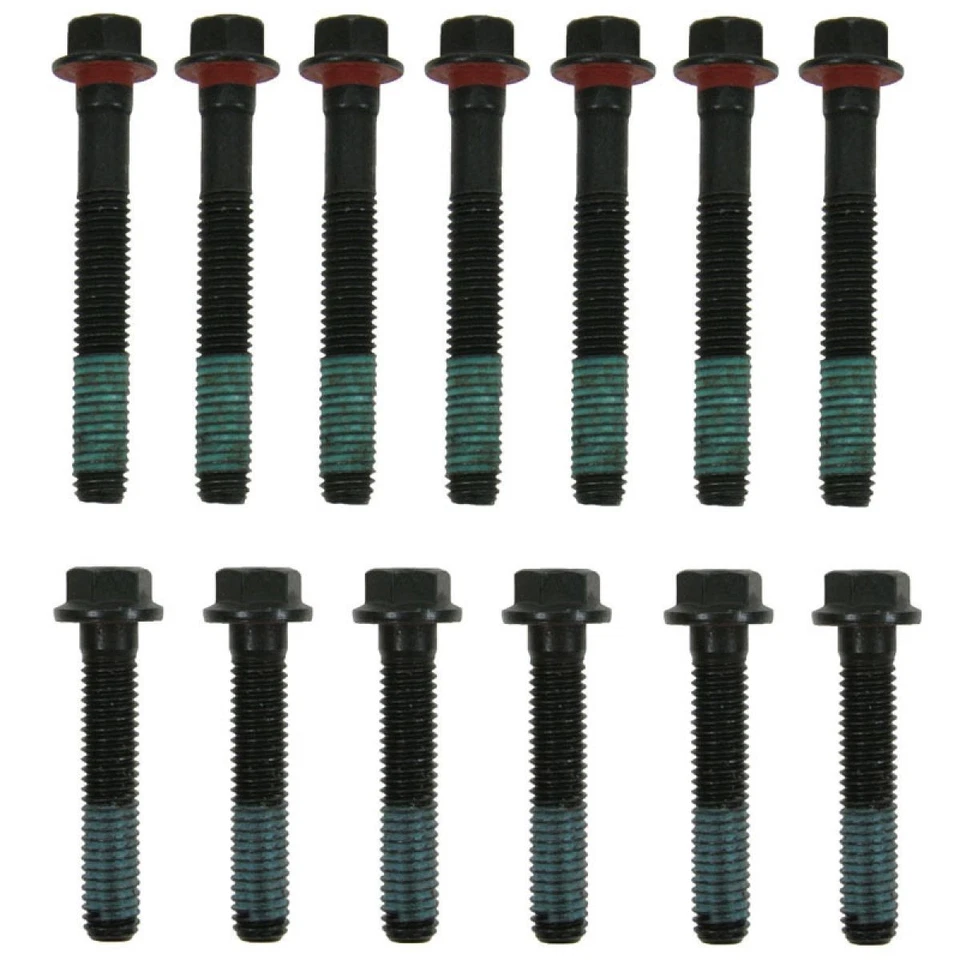 Engine Cylinder Head Gasket Set with Head Bolts for Chevy Olds Buick GM V6 3.8L - Image 2 of 2