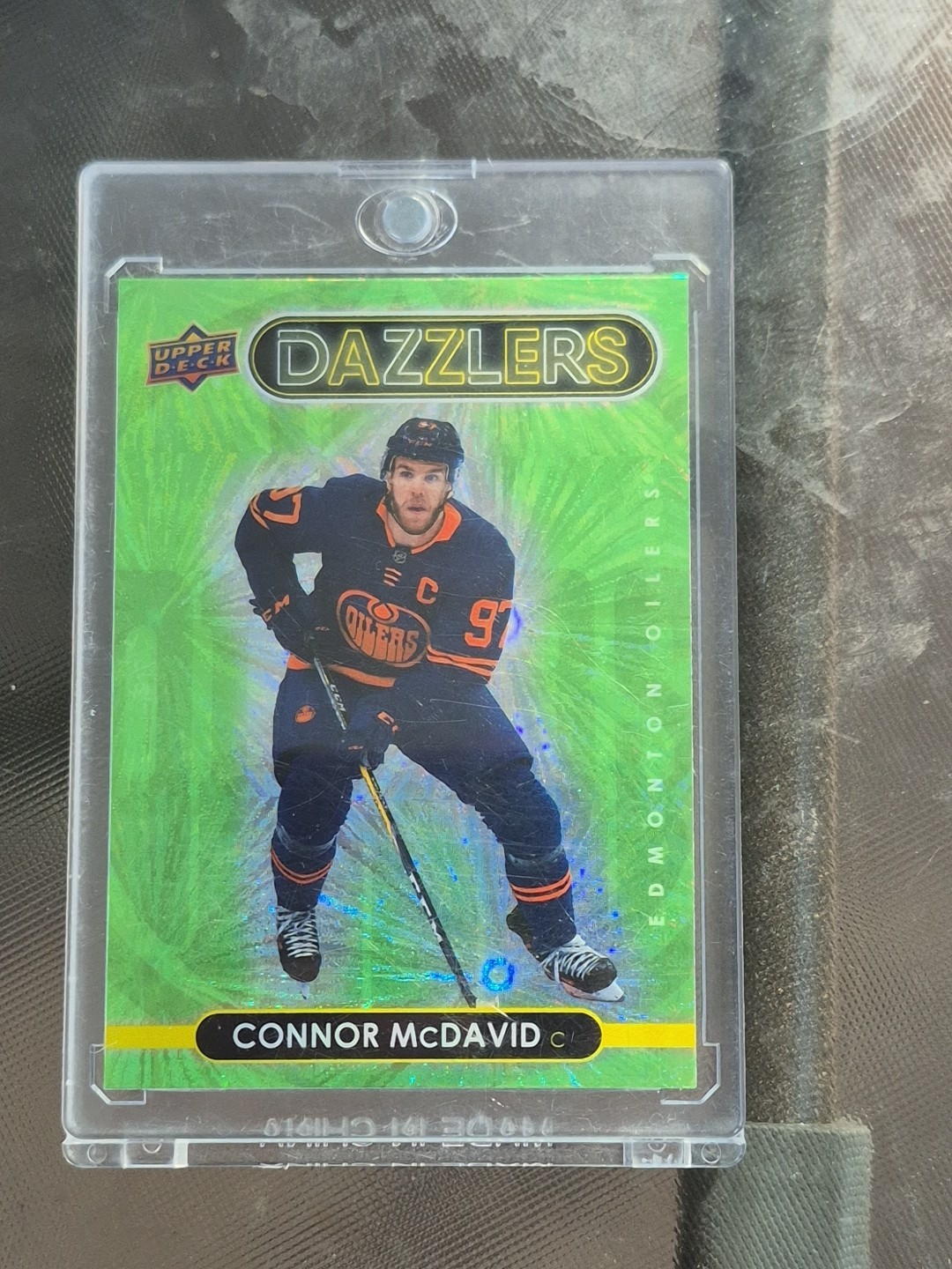2021-22 Upper Deck Series 1 - Dazzlers Connor McDavid #DZ-19 Green