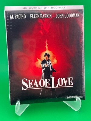 Sea of Love 4K Ultra HD + BluRay 1989 Al Pacino Dolby Vision Sealed Kino Lorber