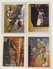 Michael Jordan Insert Card Lot - 4 Cards Ranging from EX-NM Condition