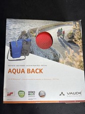 Vaude Aqua Back Pannier Pair 48L (2x 24L) Waterproof Rear Bike Bags RED NEW