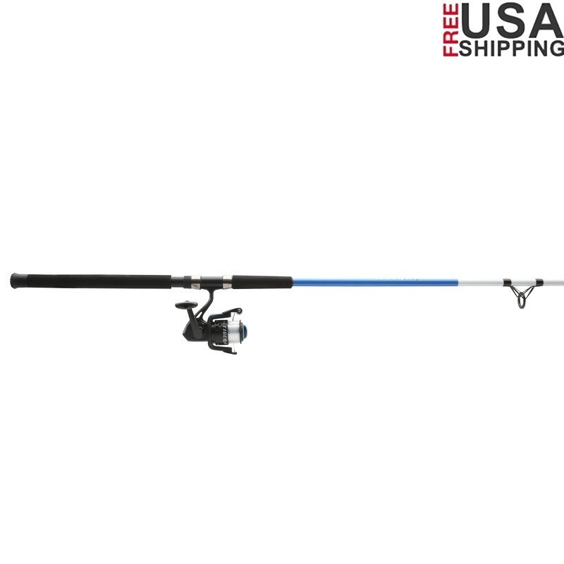 9ft Medium Heavy Surf Fishing Rod Reel Combo Catfish Striper Fishing Gear New
