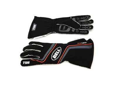 BELL HELMETS Glove ADV-TX Black/Org Small SFI 3.3/5- BR20021