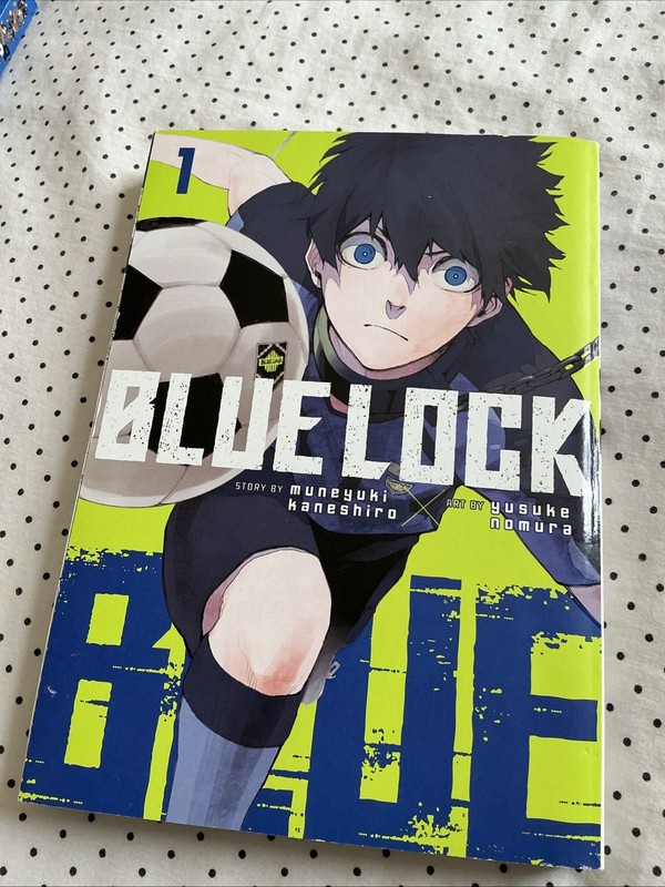 Blue Lock Manga Volume 1 by Muneyuki Kaneshiro paperback