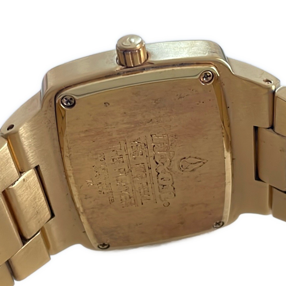 Auth NIXON THE PLAYER 7K Unconfirmed Gold Men's Wrist Watch