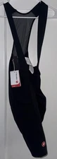 Castelli Free Aero Race S Bib Shorts Men's LARGE L Black Chamois Road Bike BNWT!