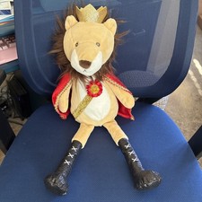 FAO Schwarz Plush Prince Lion Nutcracker Ballet 22  Glow Bright Light Music King