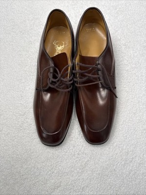 Ten Point Men s Dress Shoes.  Size 11 EEE.  Pre-Owned Worn Once. Man-Made