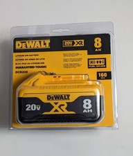 Dewalt DCB208 20V Max XR 8.0Ah Lithium Ion Batteries Li-ion Battery