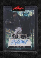 2023 Leaf Exotic Mythical Mothman Kaleidoscope 1/1 Oneil Cruz #MA-OC1 Auto v9t