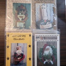 MIXED LOT PRIMITIVE SEWING PATTERNS lot 18