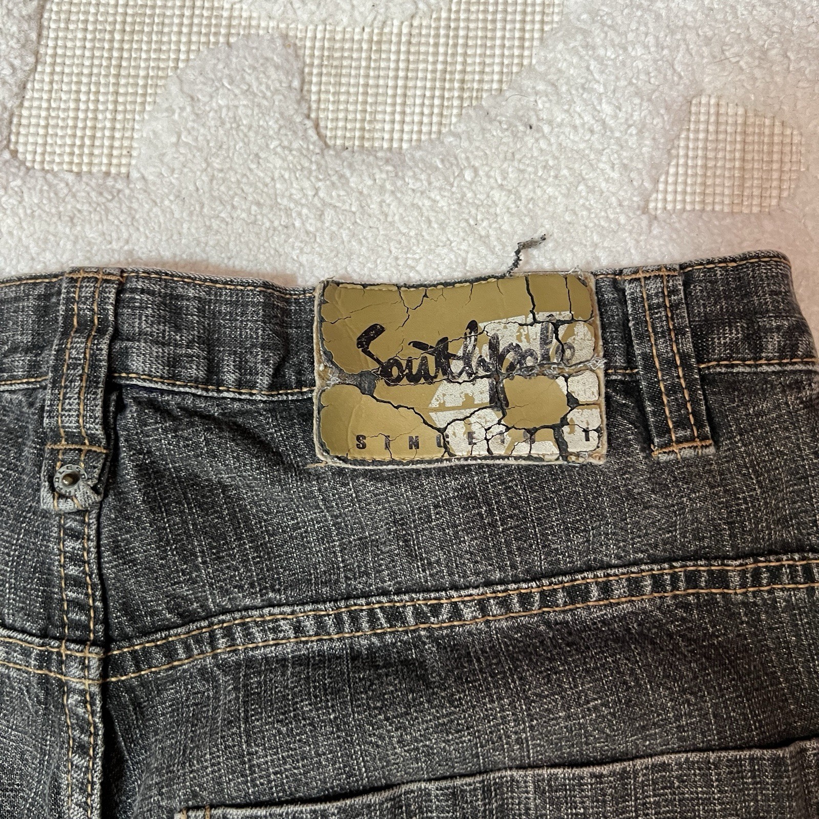 Crazy Baggy Jesse Pinkman Patchwork Southpole Wid… - image 4