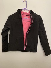 So Girls Black/Pink Jacket Size 7/8