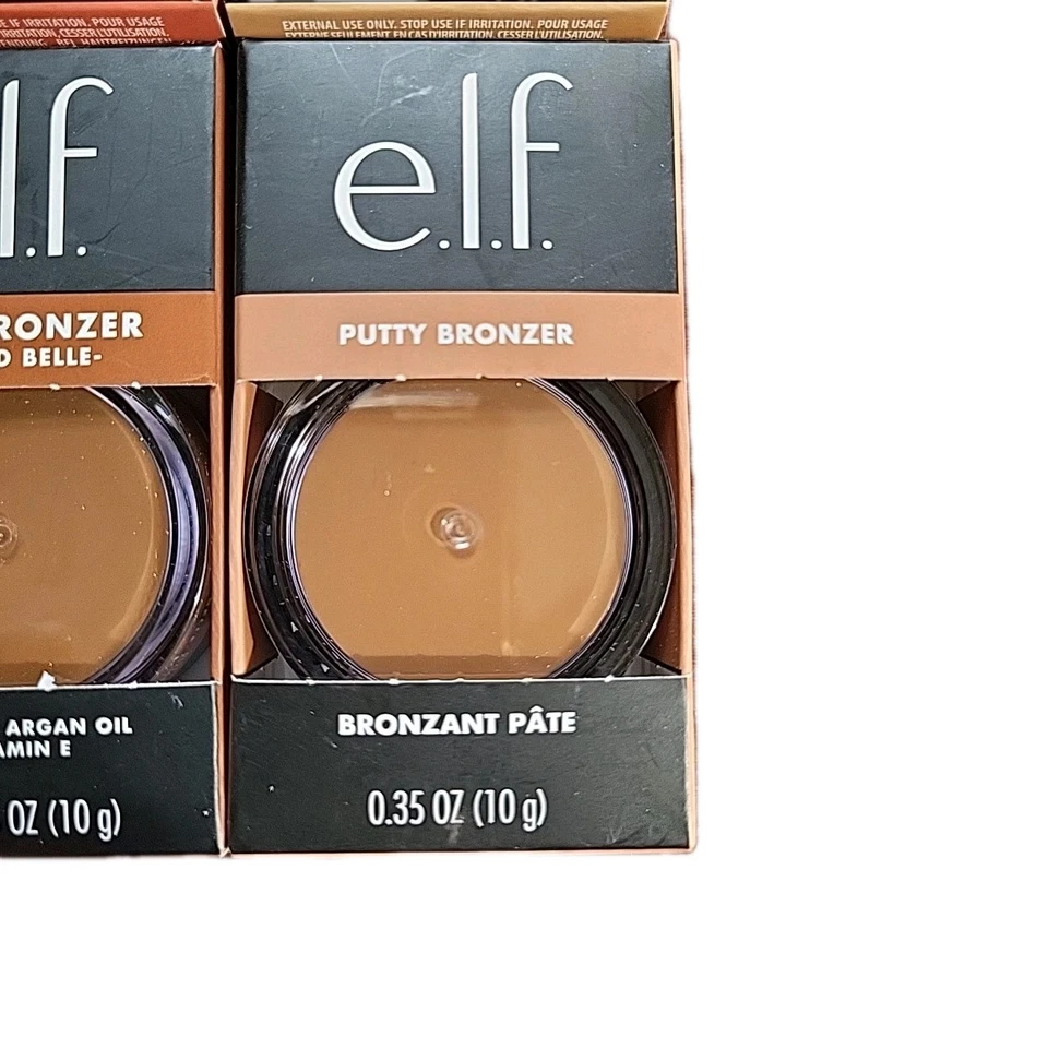 e.l.f. 4 Pcs Mixed Putty Bronzer Plus Blush Lot - Image 3 of 4