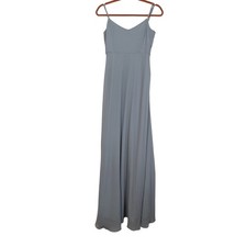 NWT Show Me Your Mumu Faith Maxi Dress Size S Small Dusty Blue Bridesmaid