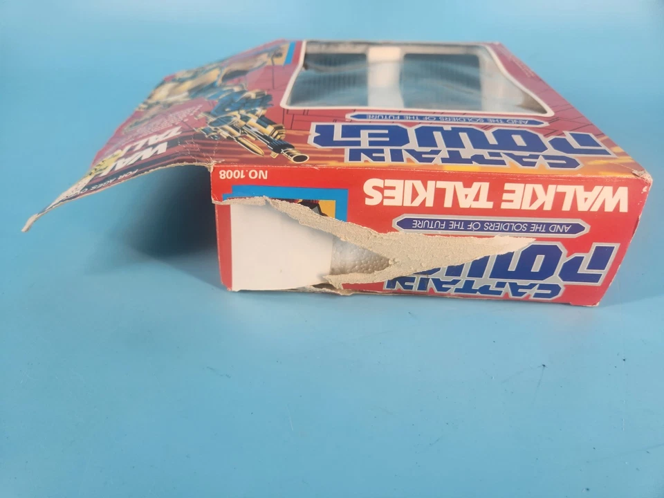 Walkie talkies arco captain power de colección en caja Foto 4 de 4