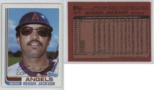 1982 Topps Traded Reggie Jackson #47T HOF