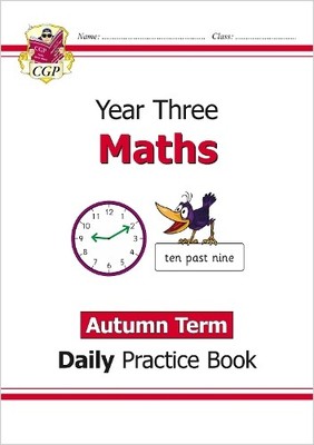 CGP Books KS2 Maths Year 3 Daily Practice Book: Autumn (Taschenbuch) (US IMPORT)
