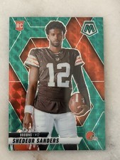 2025 Panini Mosaic - Rookie Variations Shedeur Sanders #290 Green Mosaic