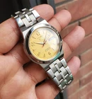 Seiko 5 Golden Big Numerals Sunburst Textured Dial Retro Vintage Auto Ultra Rare