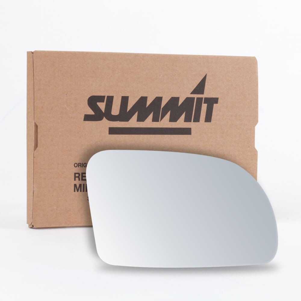 Summit Stick-On Standard Door Wing Mirror Glass Right Fits VW Beetle 2000-2011
