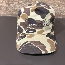 Vtg Cabelas Camo SnapBack Hat Cap Camo