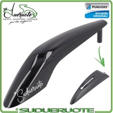 CRESTA PARAFANGO NERA FREGIO NERO ANTERIORE PER VESPA GTS 125 300 NOTTE PIAGGIO