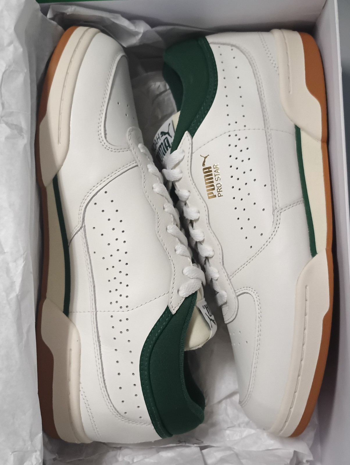 Puma ProStar Noah white green size 9m image 2