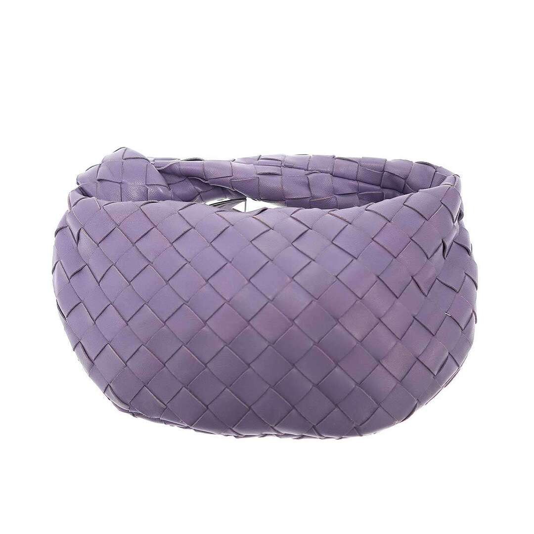 BOTTEGA VENETA Jodie Mini Bag Intrecciato Handbag Purple Used MESC-0 thumbnail 2