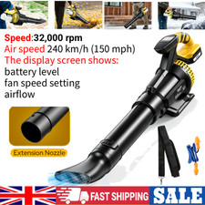 Brushless Leaf Blower For Dewalt DCB 20V/60V Battery-Powered Handheld Air Blower