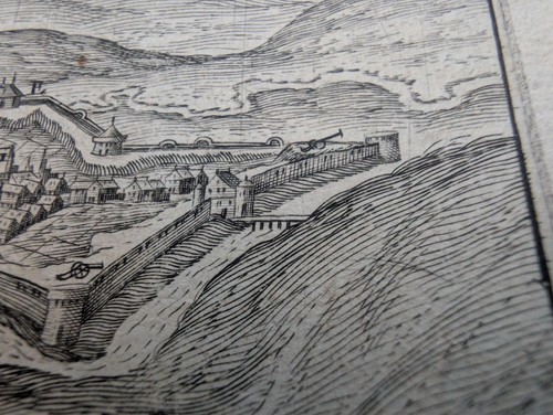Doullens, Topographie Claude Chastillon, Stampa 1641 - Picture 6 of 8