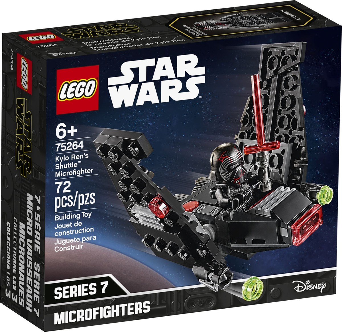 LEGO Star Wars: Kylo Ren's Shuttle Microfighter (75264)