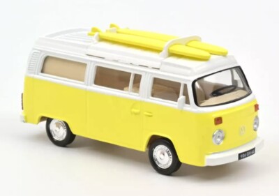 NOREV VOLKSWAGEN Combi T2b Camper Van 1973 Yellow Jet-car 1/43  NOREV841101 UK