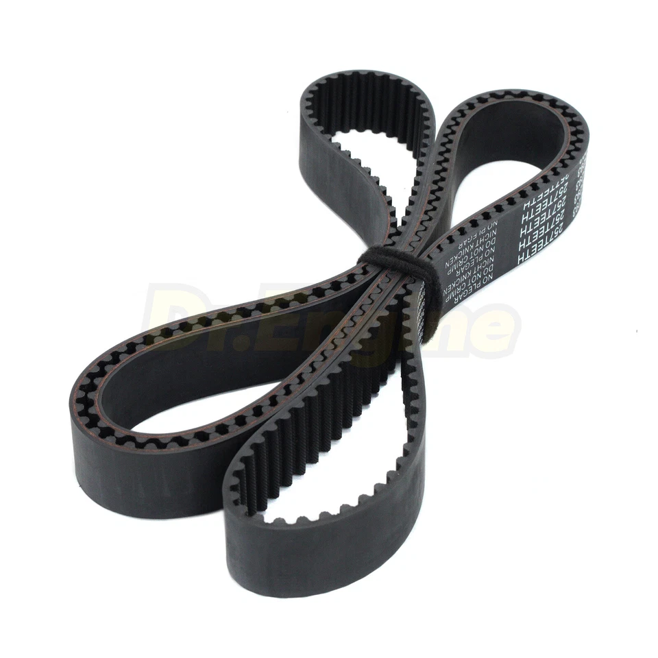 Timing Belt Kit Tensioner Fit 91-99 Mitsubishi 3000GT Dodge Stealth 3.0L 6G72 - Image 2 of 4