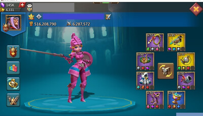 COMPTE LORDS MOBILE EUR 450,00 - FR