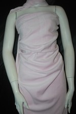 Velour Cotton knit fabric soft for pullovers Light Pink color by the yard