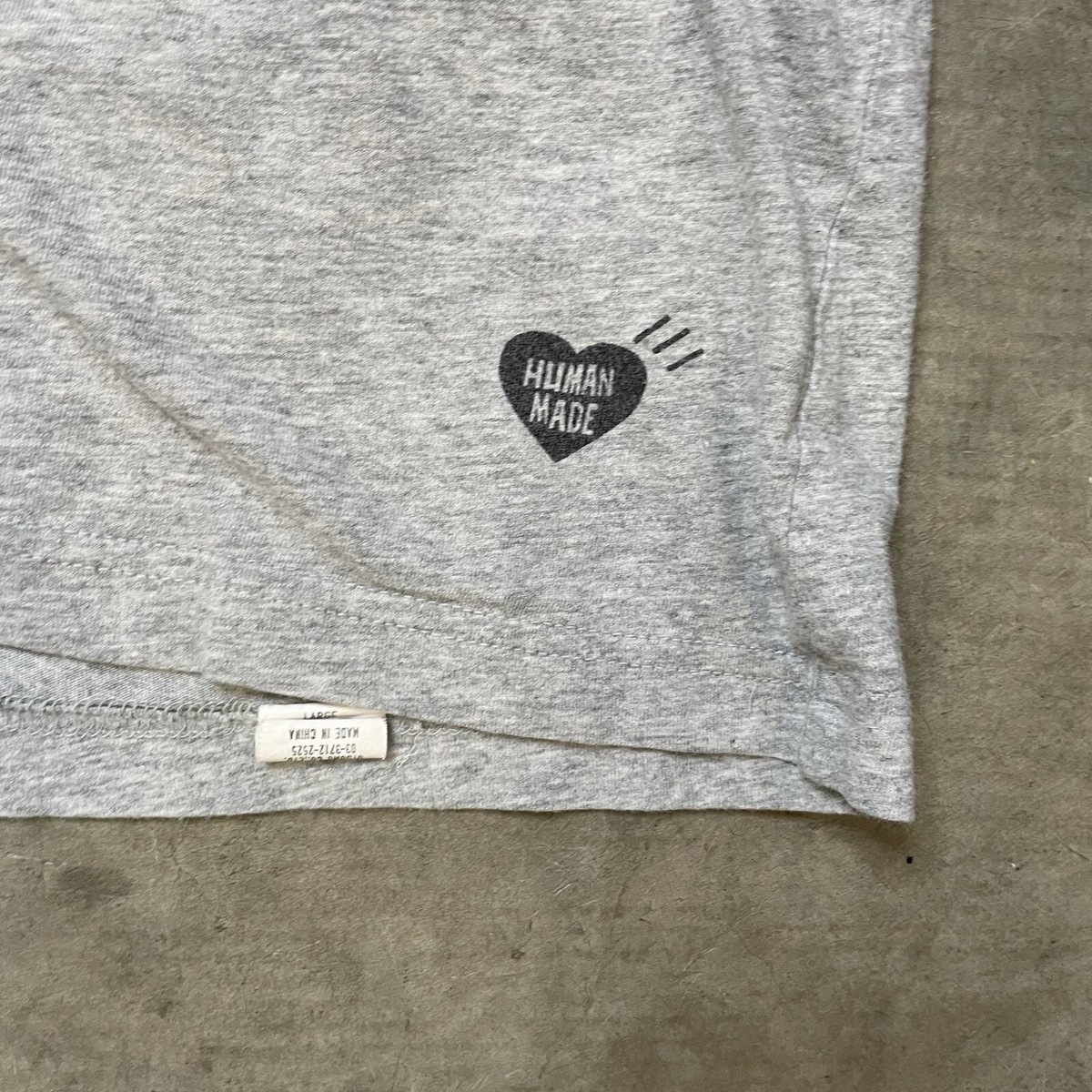 human made Heart ラグマット　large Human made heart t - Gem