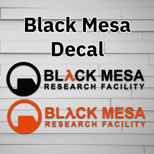 Black Mesa Vinyl Decal (Sticker, Car laptop window tumbler water bottle) video g