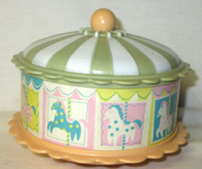 Vintage TARRSON "Merry Carousel" Chime/Rattle/Spinning Toy 1950's/1960's  GC1