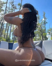 8x10 CHINESE KITTY GLOSSY PHOTO hot cute sexy thick bikini thong g string model