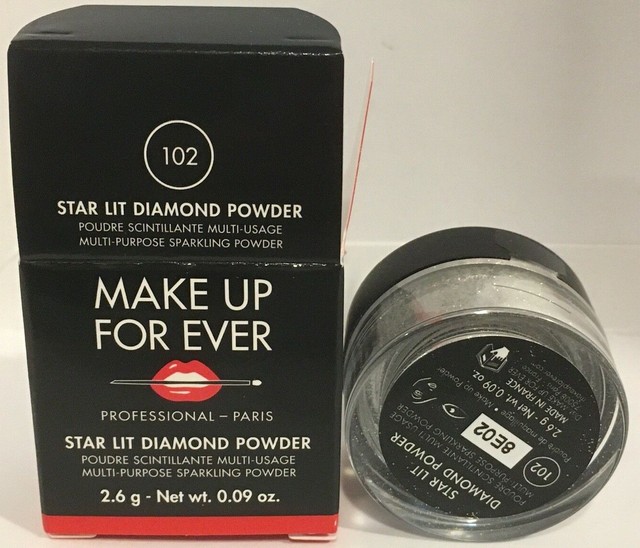 Make Up ForEver Star Lit Diamond Powder 102 White Gold Mutipurpose