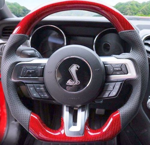 2020  Dodge Ram Ferrari Racing Design Real Carbon Fiber  Steering Wheel