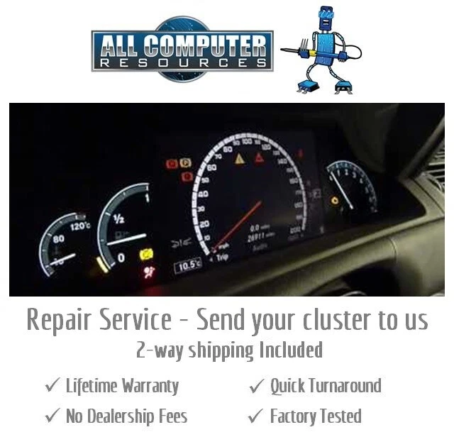 2006 Mercedes W220 S500 S430 S55 S350 Instrument Cluster REPAIR SERVICE - Image 3 of 4