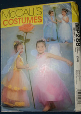McCall's Costumes Pattern MP288 Girl's Flower Fairy Costume Sizes 3-8 Uncut FF