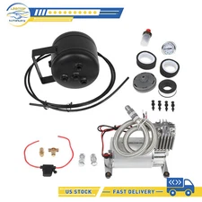 Fits 0.5 Gallon air tank 5 ports 150PSI compressor 12V Air Compressor Tank Kit
