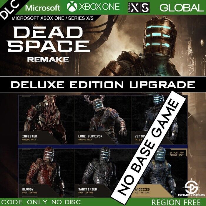 Dead Space, How to get your deluxe edition suits