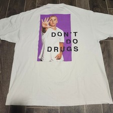 Rare Eminem PSA Don  t Do Drugs Slim Shady 20th Anniversary Shirt 2XL
